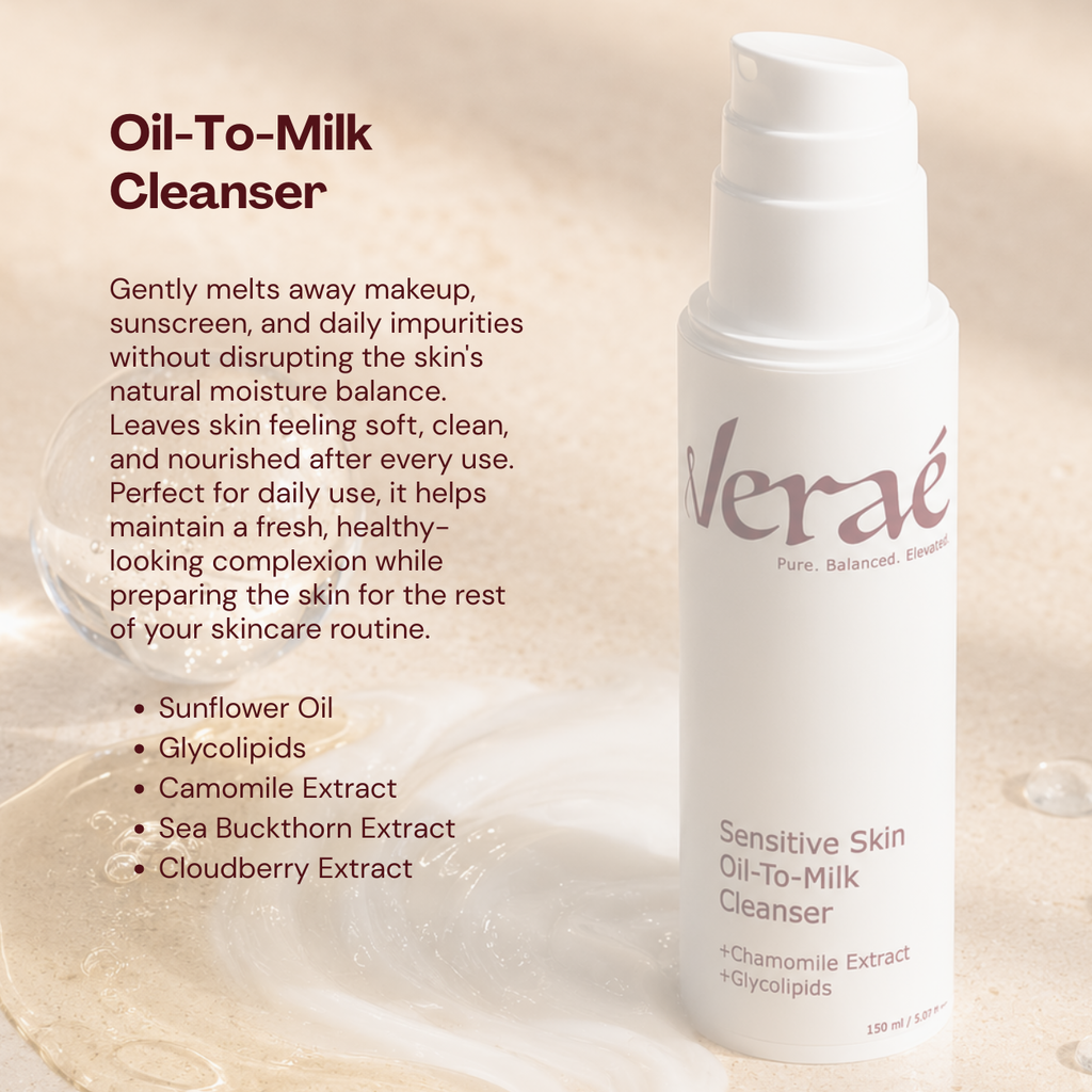 Sensitive Skin Oil-To-Milk Cleanser